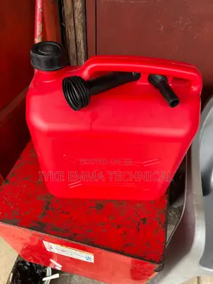 Jerrycan With Pouring Spout 20l. Oil Can