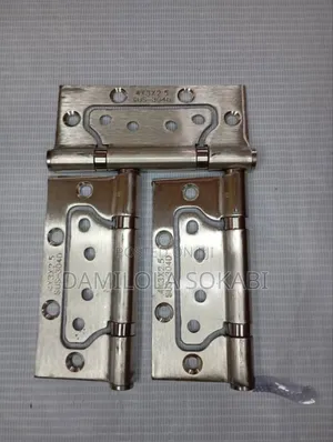 3psc Silver Door Hinges