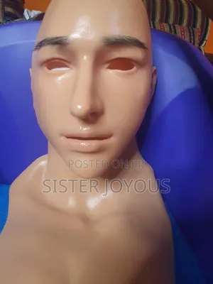 Best Quality 100% Silicone Male Face Mask