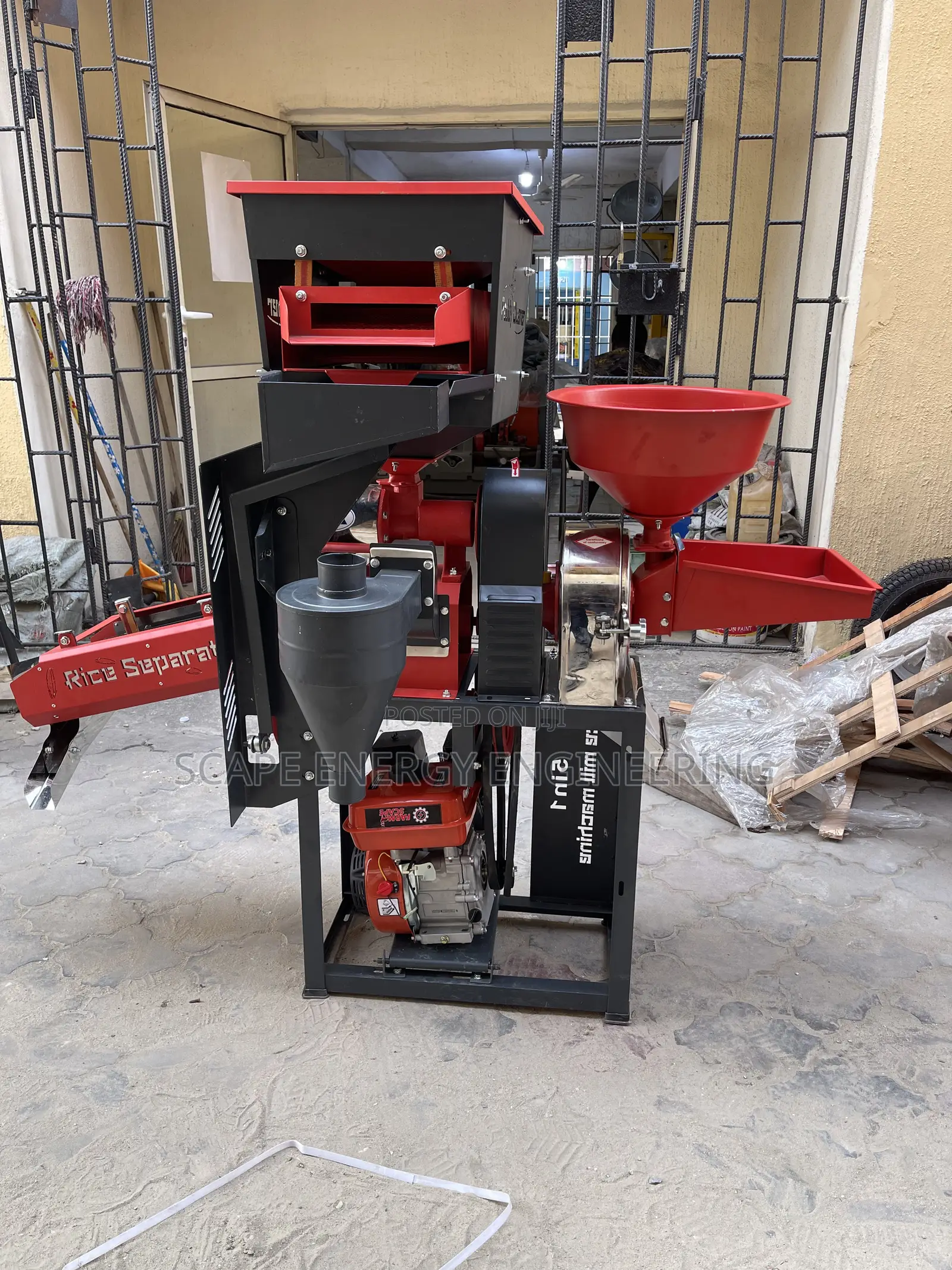 Combine Rice Milling Machine 5 in 1