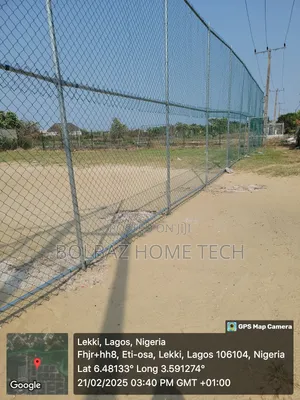 Coated Chainlink; For Fields