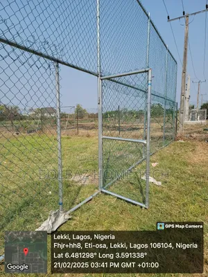 Coated Chainlink; For Fields
