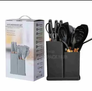 Silicone Spoon Set With Chopping Board