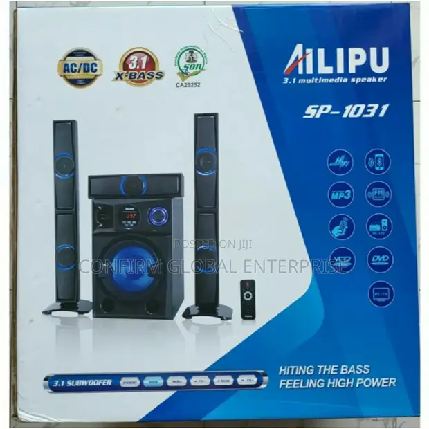 Ailipu Heavy Bass Bluetooth Home Theatre System Sp- 1031 in