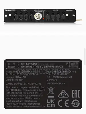 Klark Teknik Dn32-Adat Adat Expansion Module