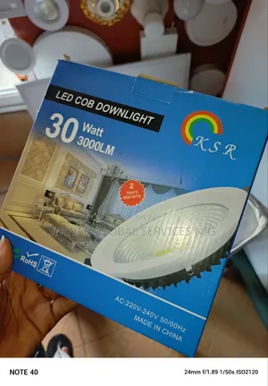 KSR 15w/30w Cob Pop Recess Light