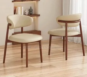 Imported Dining Chair With Metal Legs