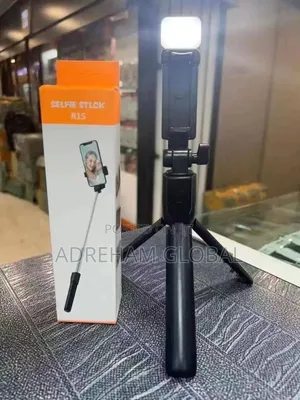 Selfie Stick With Led Light