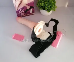 Battery Hollow Strap Vibrating Dildo