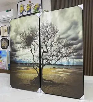 2 In 1 Set Of A Tree Nature Art