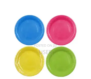 20 CTS 9" 23cm Paper Plates and Cups