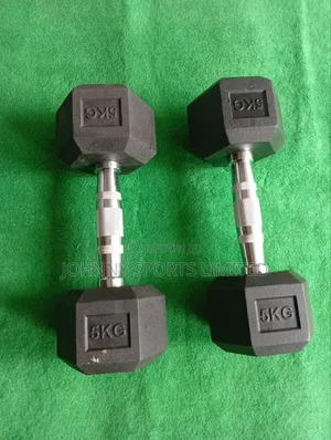 5kg Hexagon Dumbbell