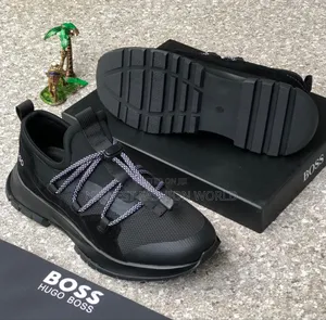 Black Quality Luxury Sneakers