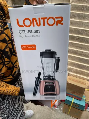 Lontor High Power Blender 1500w Copper Motor Clearance Sales