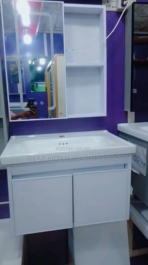Cabinet Wash Hand Basin White Color in Orile - Plumbing & Water Supply, Best Home Bathroom | Jiji.ng