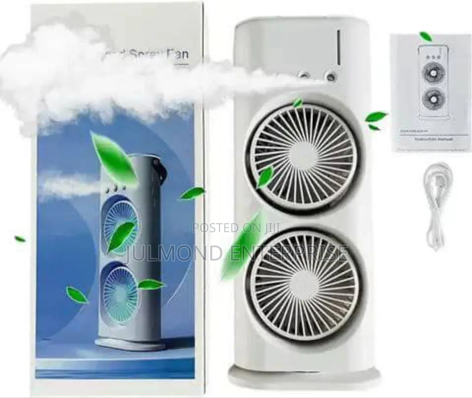 Multifunctional Rechargable Double Headed Spray Fan