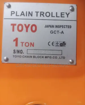 Plain Trolley 1 Ton
