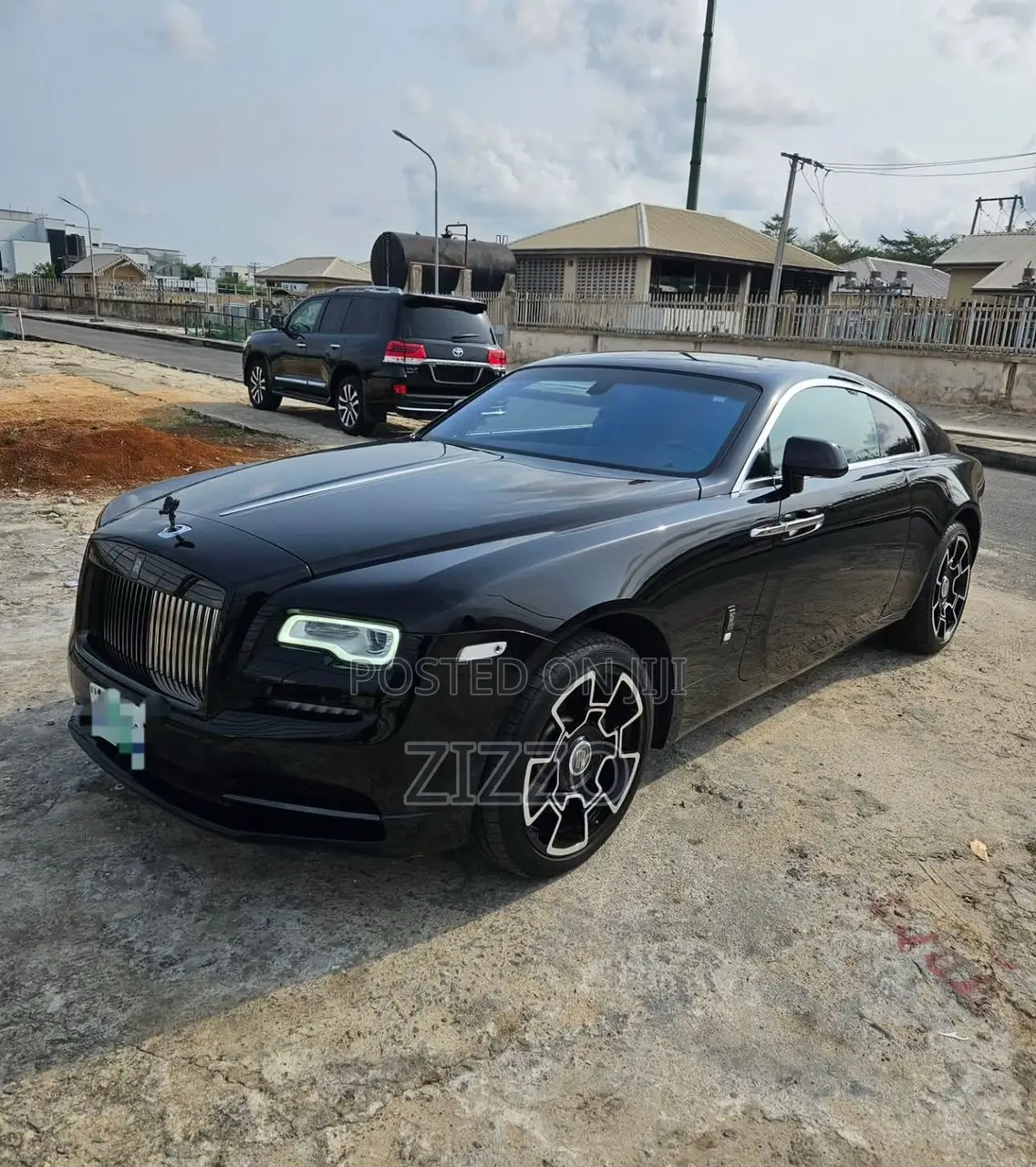 Rolls-Royce Wraith 6.6 RWD 2018 Black