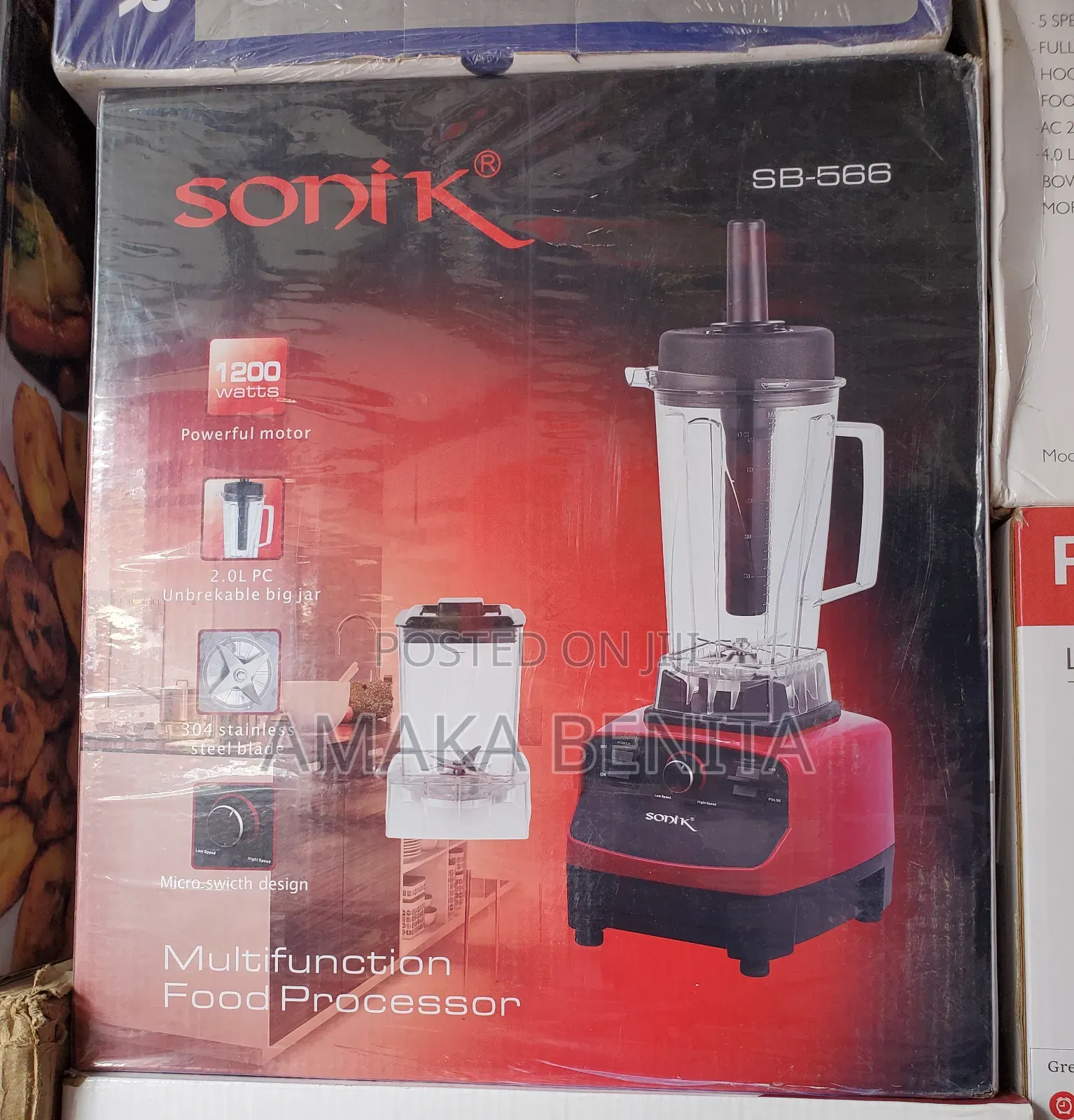 Sonik Commercial Blender