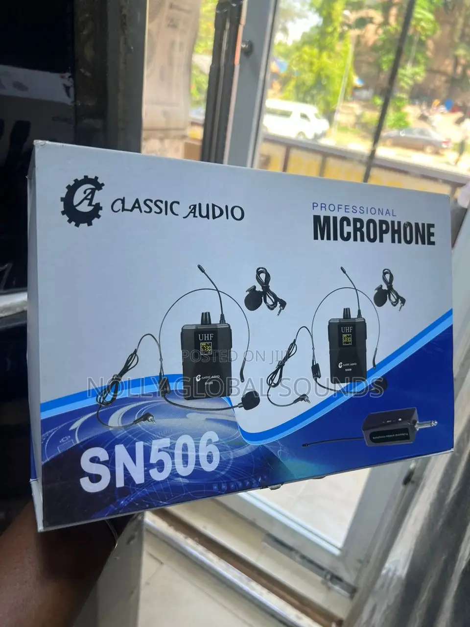 Classic Audio Double Lapel and Overhead Wireless Microphone