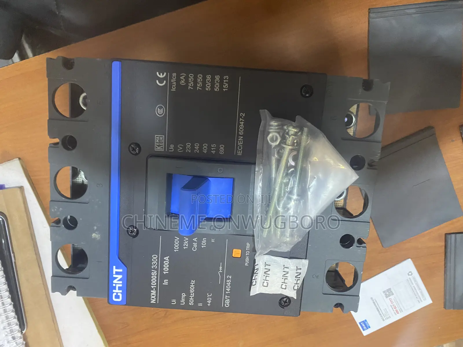 3 Polee 1000a Breaker Chint