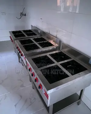 Four Burners Stainless Cooker