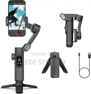 3-Axis Smartphone Foldable Handheld Gimbal for iPhone