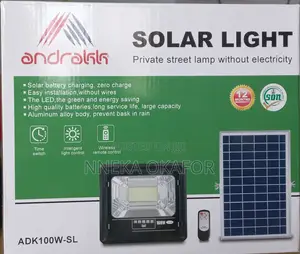 Andrakk100 Watts Solar Street Light