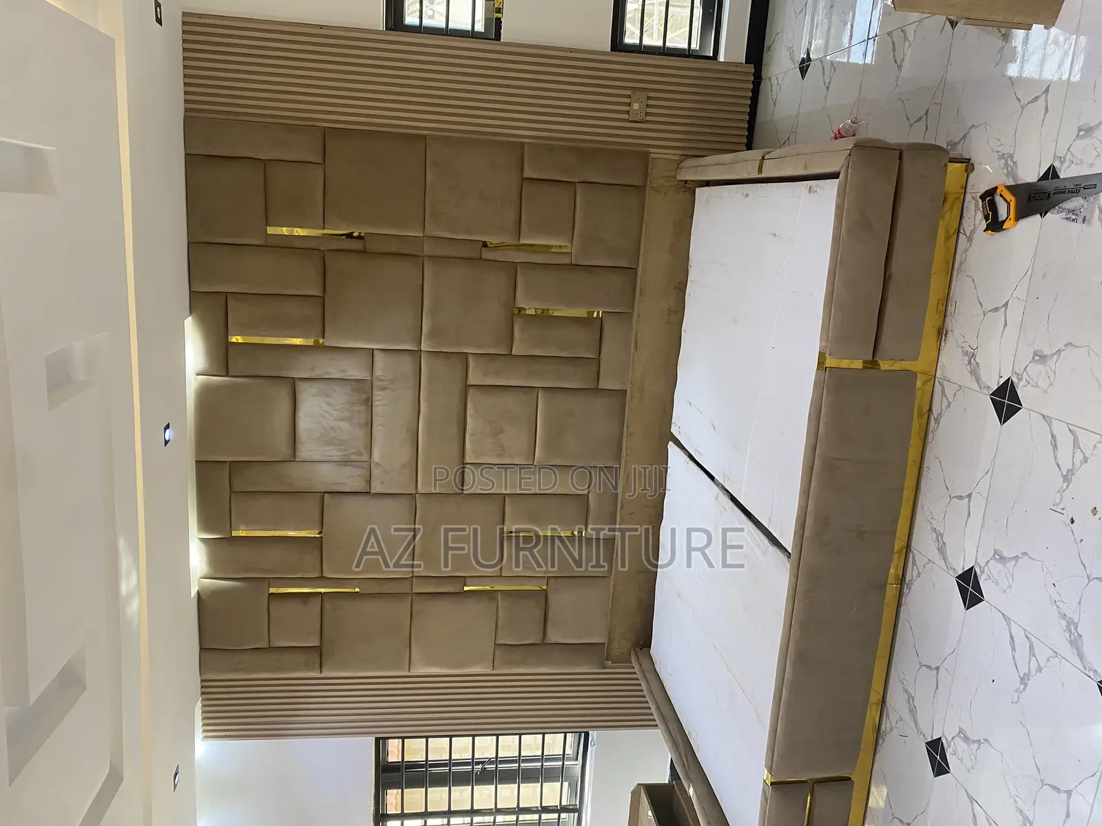 Executive Wall Padding Bedframe by Az Furniture