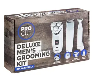 Pro Cut 3 in 1 Deluxe Rechargeable Men's Grooming Kit