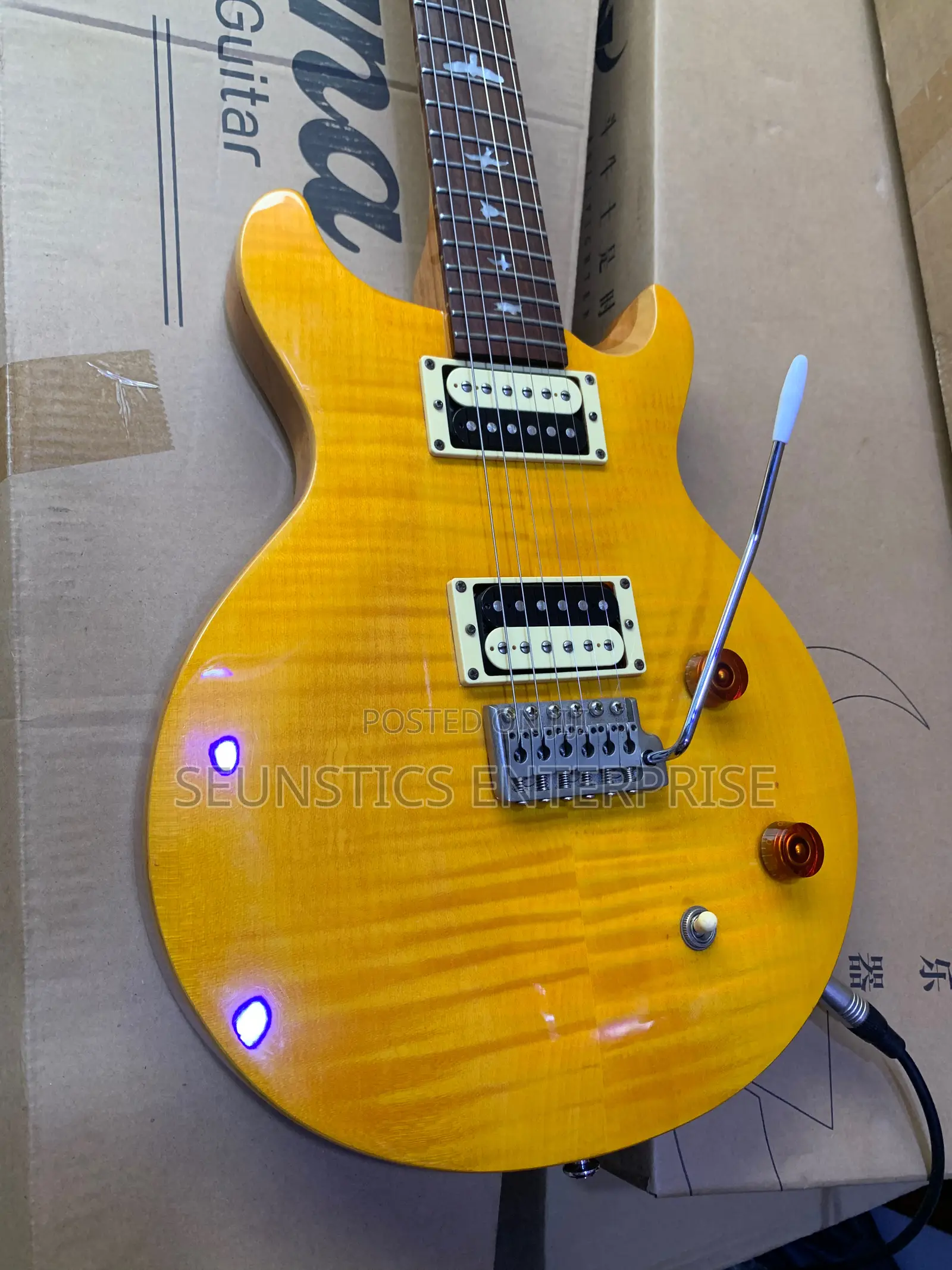 Quality PRS Se Santana Model Lead Guitar