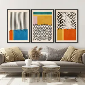 3sets Acrylic Artwork in Lagos Payment on Delivery