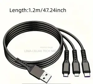 Photo - 3in 1 Cables, Phone Charger Cord