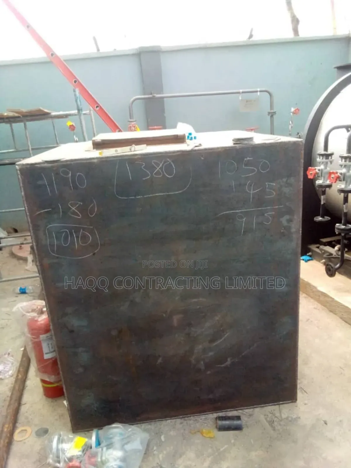 Chimney, Boiler, Fabrication, and Installaion
