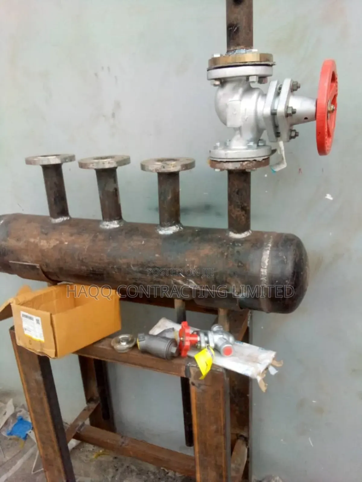 Chimney, Boiler, Fabrication, and Installaion
