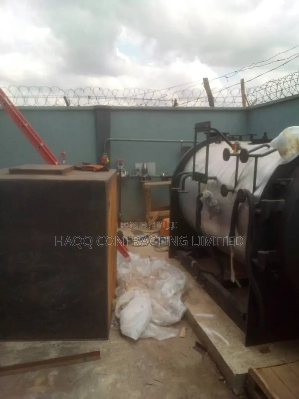 Chimney, Boiler, Fabrication, and Installaion