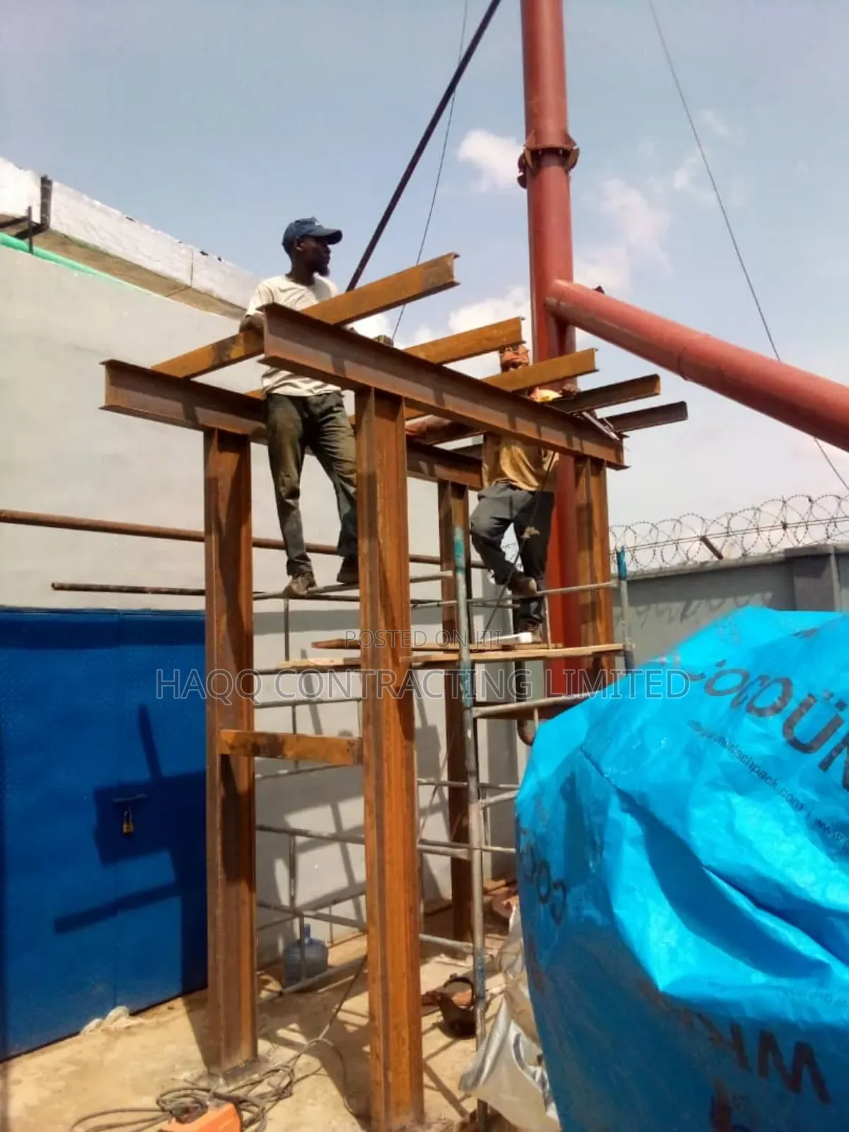 Chimney, Boiler, Fabrication, and Installaion