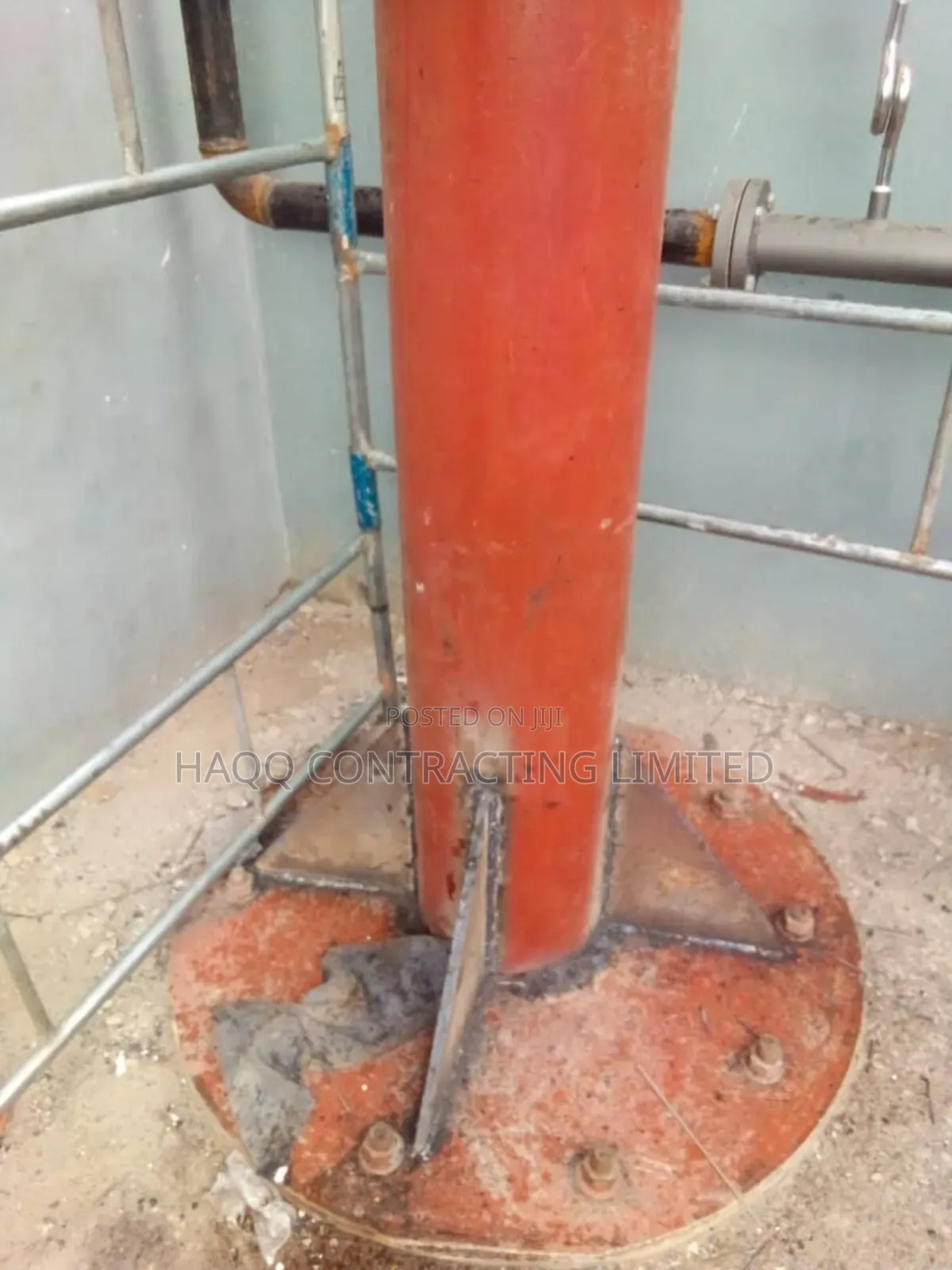 Chimney, Boiler, Fabrication, and Installaion