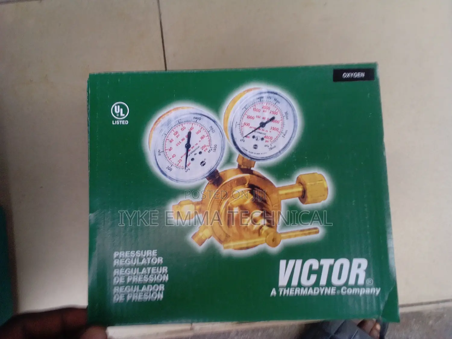 Victor Oxygen Regulator / Guage