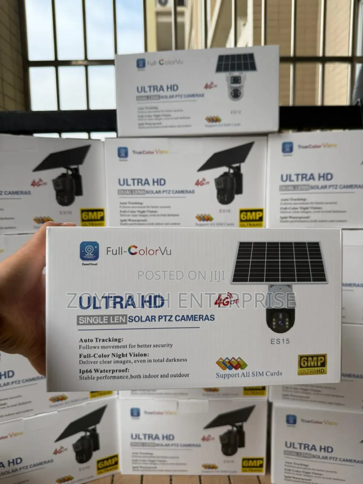 PTZ Solar CCTV Camera