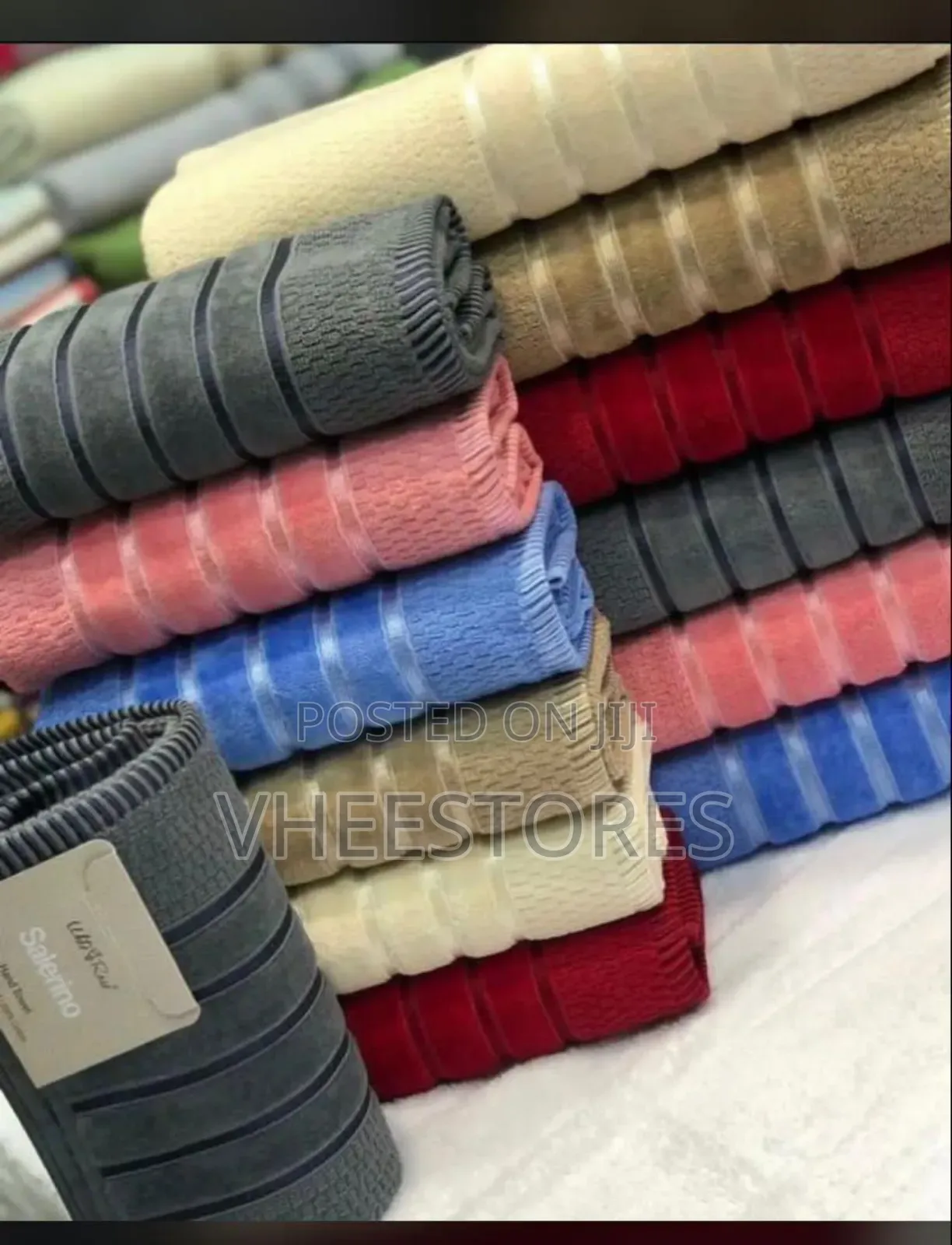 Bathroom Towels - Large Cotton Bath Towel