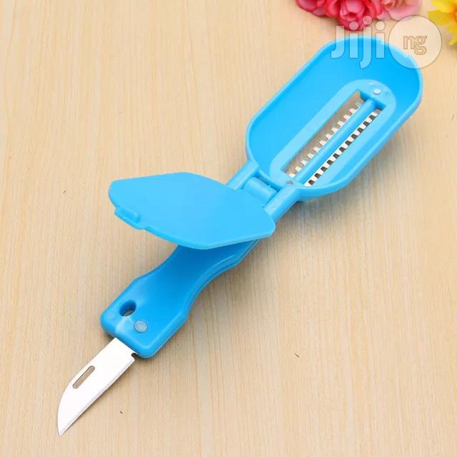 Fish Scale Scraper With Knife