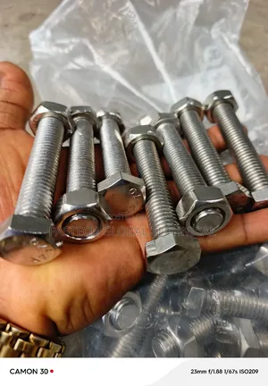 S.S.Unf Hex Head M14x80mm