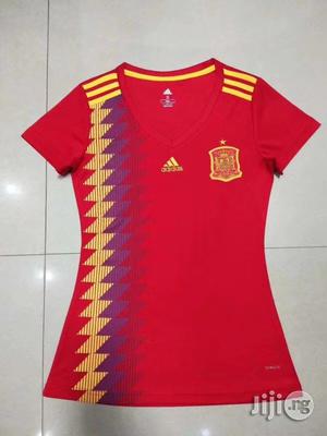 Female Spain Jersey For Russian Would Cup