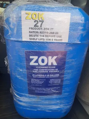 Zok 27 Cleaning Fluid for Compressors of Gas Turbine Engines