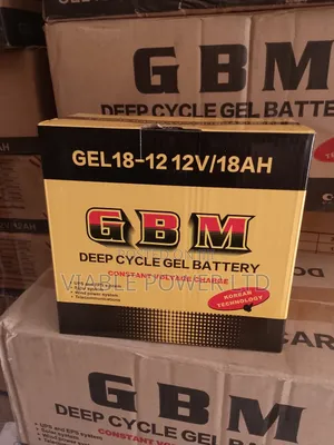 GBM 18ah Solar Battery Very Good for You Rechargeable Fan