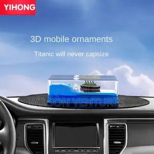 Ornament Drifting Titanic Cruise Ship Interior Dashboard