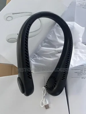Rechargeable Neckband Cooling Fan 3-Way Speed