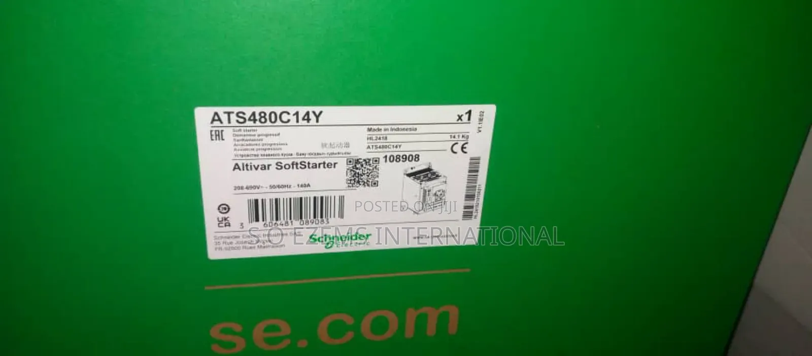 - /--. Schneider Soft Starter 75kw. 690v