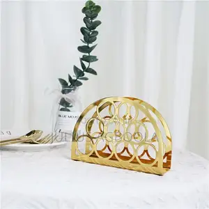 Quality Gold Serviette Holder.